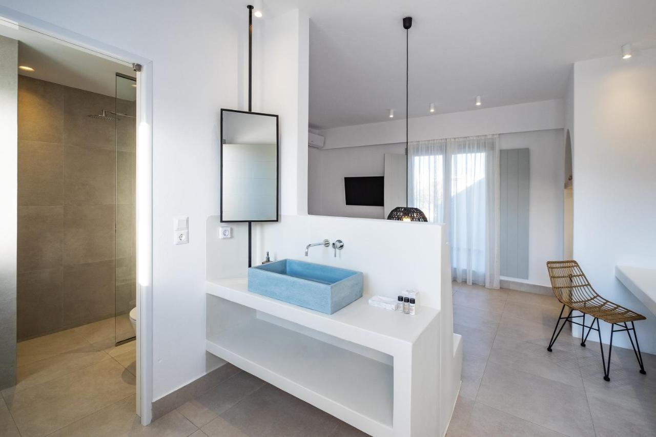 Quartano Luxury Cycladic Residence, Adults Only Náousa Exterior foto